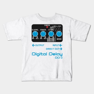 Digital delay pedal Kids T-Shirt